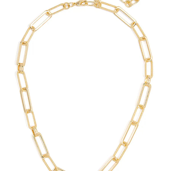 Classic & Rope Links Necklace - Silver or Gold