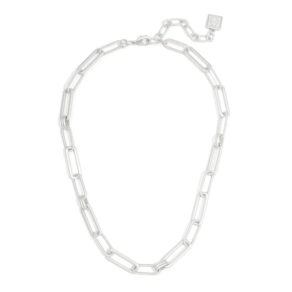 Classic & Rope Links Necklace - Silver or Gold