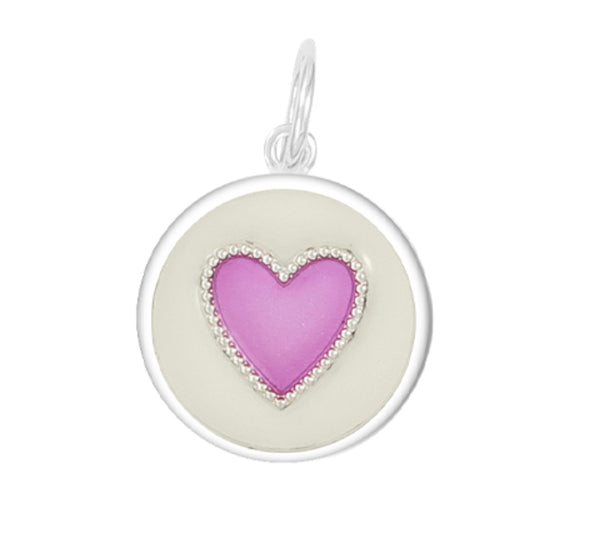 LOLA Heart Pendant - Various Colors and Sizes no
