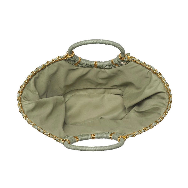 Victoria Straw Summer Beach Top Handle Tote