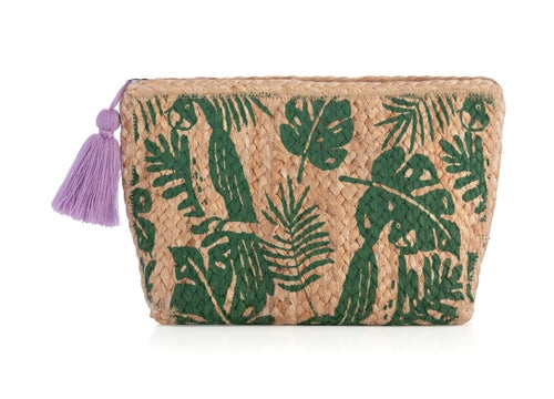Resort Zip Pouch in Green