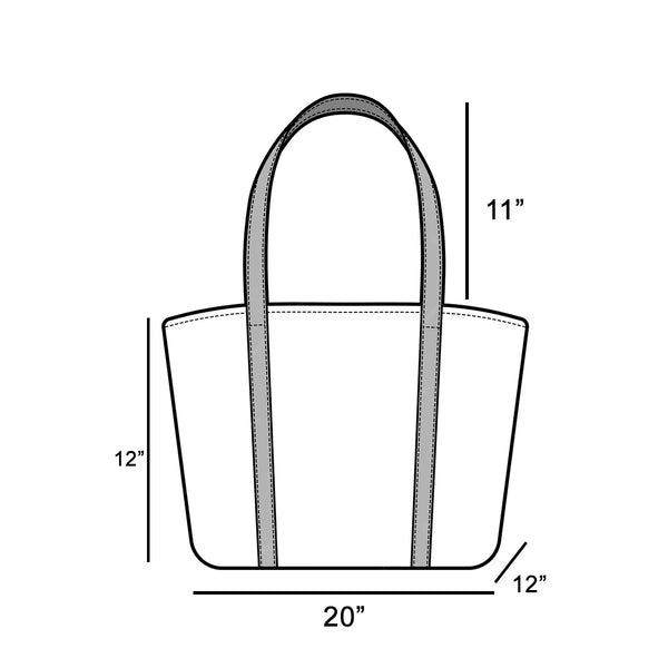 Chloe Floral Print Tote Bag