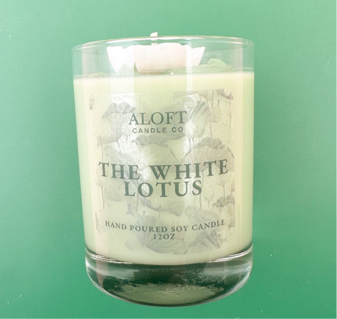 ‘The White Lotus’ Candle