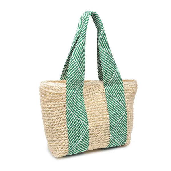 Lorena Straw Beach Summer Tote