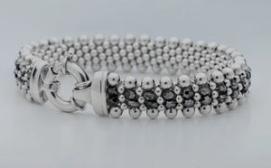 Dovera 'Silver Night' Reversible Bracelet