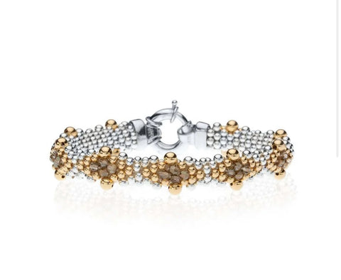 ‘Royal Diamond’ Bronze Dovera Reversible Bracelet