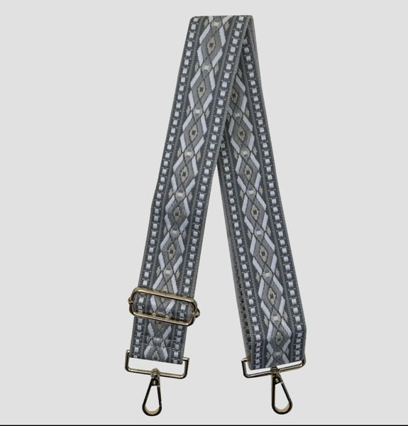 Ahdorned Adjustable Strap with Gold Hardware