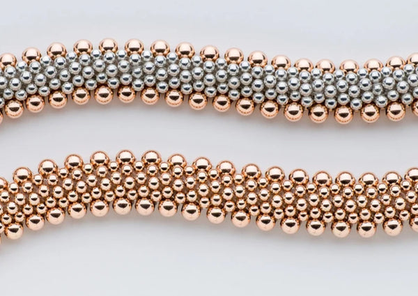 Dovera 'Rose Gold Grand Classic' Reversible Bracelet