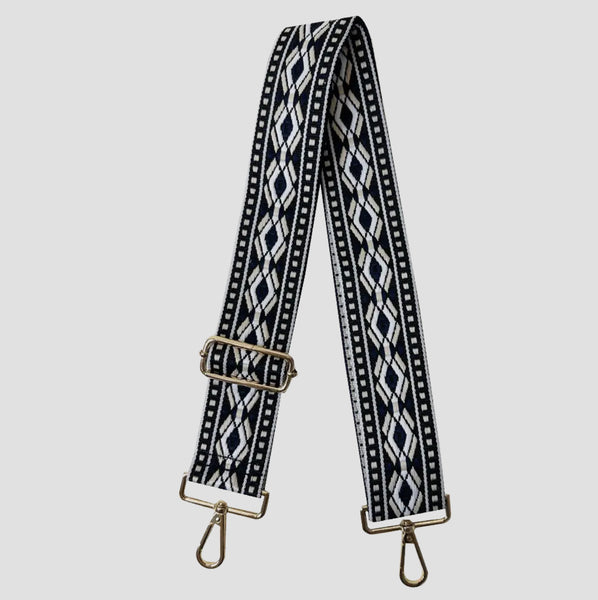 Ahdorned Adjustable Strap with Gold Hardware