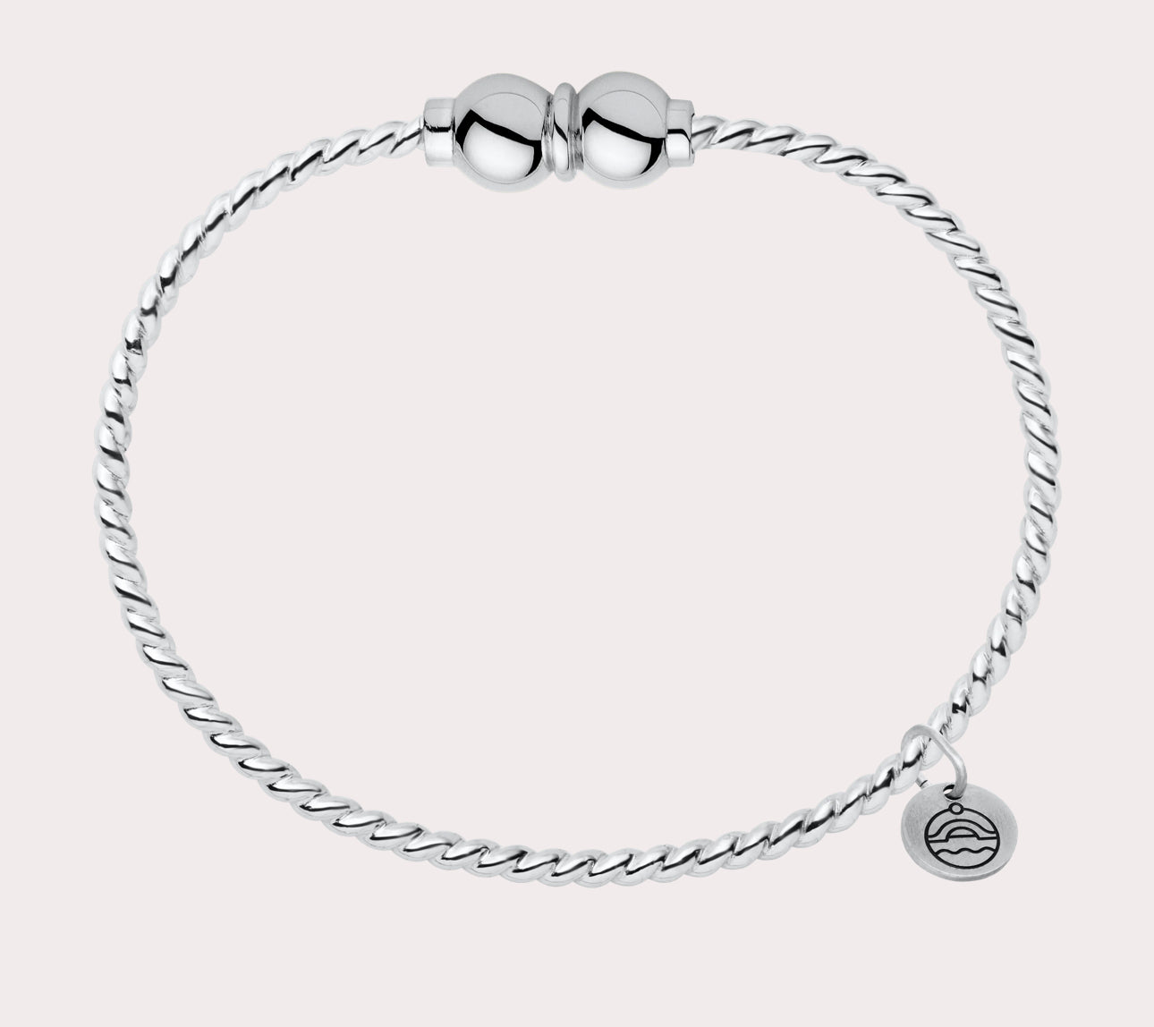 Cape Cod Twisted Double Bead Bracelet