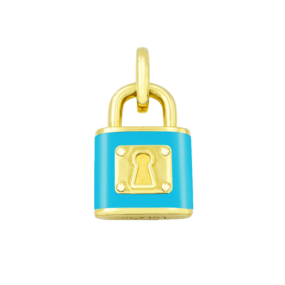 Love Lock Lola Pendant Gold - Various Colors