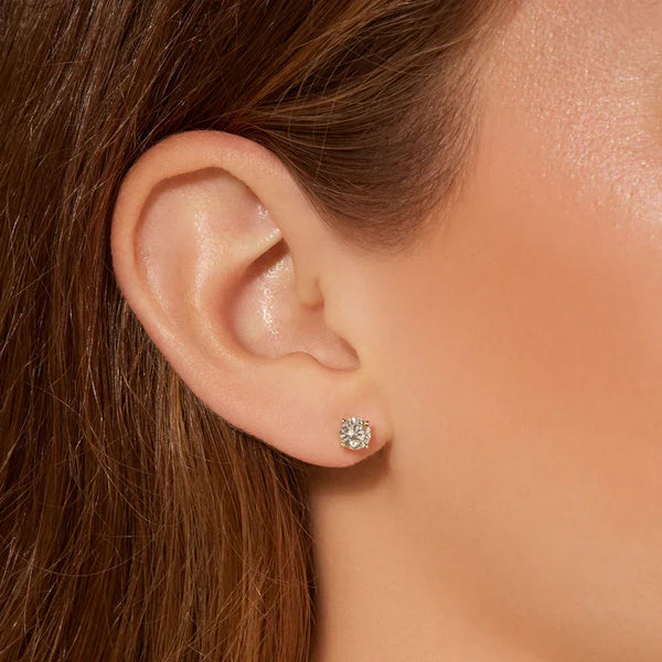Lab Grown Diamond Studs- 1/2 Carat Total