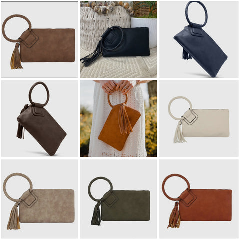 The ‘Nashville’ Clutch- Various Colors