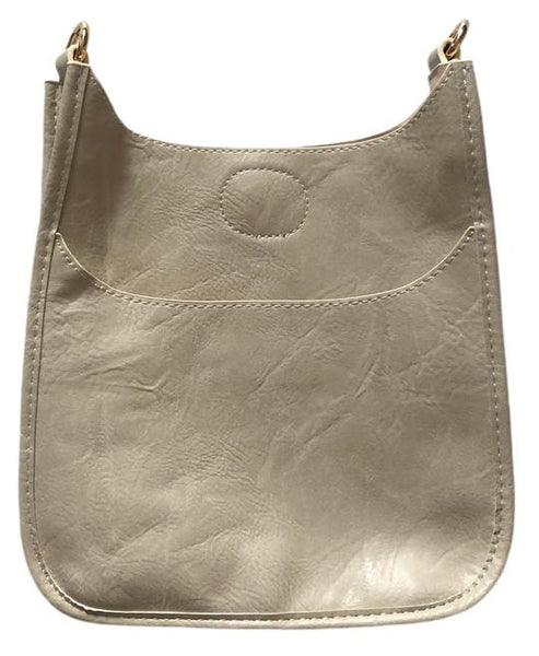 Ahdorned Mini Vegan Leather Crossbody Messenger- Strap not included - Various Colors