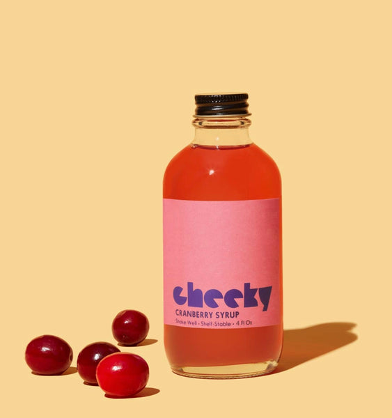 CHEEKY Cranberry Syrup